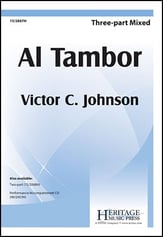 Al Tambor Three-Part Mixed choral sheet music cover